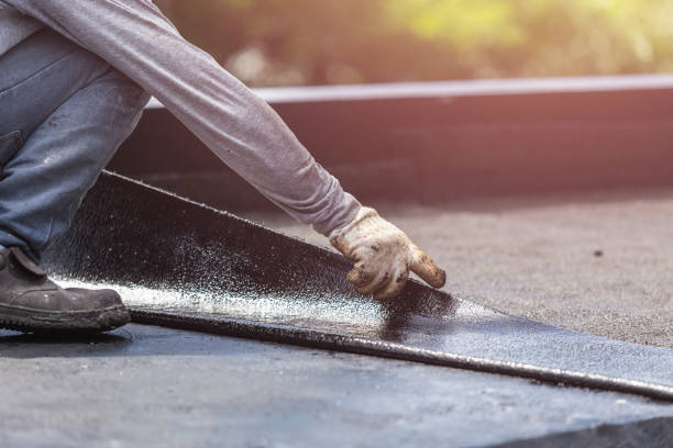 Professional Waterproofing technician working in Fortville, IN
